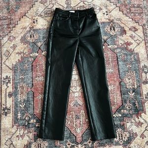 Wilfred Faux Leather Pant